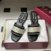 5Gucci Shoes for Women's Gucci Slippers velvet-trimmed embroidered denim #A48880