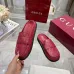 23Gucci Women's Double G with GG Mules Gucci Slippers #A53223