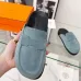 12Hermes Shoes Hermes slippers Suede Calfskin Mens Womens Sizes 35-46 #A50829