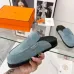 13Hermes Shoes Hermes slippers Suede Calfskin Mens Womens Sizes 35-46 #A50829
