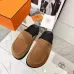 4Hermes Shoes Hermes slippers Suede Calfskin Mens Womens Sizes 35-46 #A50829