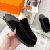 6Hermes Shoes Hermes slippers Suede Calfskin Mens Womens Sizes 35-46 #A50829