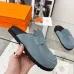11Hermes Shoes Hermes slippers Suede Calfskin Mens Womens Sizes 35-46 #A50829