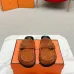 1Hermes Shoes for Men Mules Biege Linen Slippers #A48937