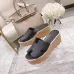 4Hermes sandals for Women Heels 7cm Black #A38813