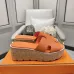 3Hermes sandals for Women Heels 7cm Orange #A38812
