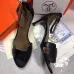 19Hermes Women's Leather High heeled sandals sizes 35-41 #99903660