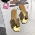 19Hermes Women's Leather High heeled slippers sizes 35-41 #99903661