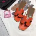 9Hermes Women's Leather High heeled slippers sizes 35-41 #99903661
