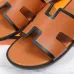 7Luxury Hermes Shoes for Men's slippers shoes Hotel Bath slippers Large size 38-45 #9874705