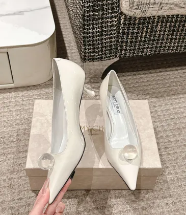 Jimmy Choo Shoes Orb Pump 50 Metallic Leather Pumps #A48972