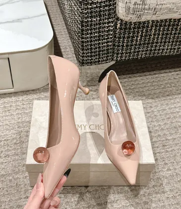 Jimmy Choo Shoes Orb Pump 50 Metallic Leather Pumps #A48974