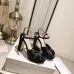 1Jimmy Choo Shoes Nappa Leather Platform Sandals Black  #A48867