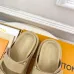 3Louis Vuitton Shoes Classic couple slippers Apricot #A48720