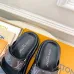 3Louis Vuitton Shoes Classic couple slippers Black #A48718