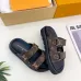 4Louis Vuitton Shoes Classic couple slippers Brown #A48717