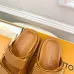 4Louis Vuitton Shoes Classic couple slippers Khaki #A48719