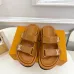 1Louis Vuitton Shoes Classic couple slippers Khaki #A48719