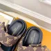 4Louis Vuitton Shoes for Louis Vuitton Unisex Shoes Pool Pillow Brown #A48716