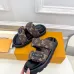5Louis Vuitton Shoes for Louis Vuitton Unisex Shoes Pool Pillow Brown #A48716