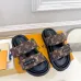 1Louis Vuitton Shoes for Louis Vuitton Unisex Shoes Pool Pillow Brown #A48716