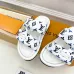 4Louis Vuitton Shoes for Louis Vuitton Unisex Shoes Pool Pillow White #A48715
