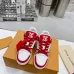 19Louis Vuitton Trainer AAA Quality White/Black/Blue/Skyblue/Red #A39320