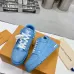 3Louis Vuitton Trainer AAA Quality White/Black/Blue/Skyblue/Red #A39320
