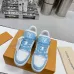 11Louis Vuitton Trainer AAA Quality White/Black/Blue/Skyblue/Red #A39320
