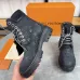 4Louis Vuitton x Timberland boots for Louis Vuitton Unisex Shoes 3.5CM #A44155