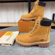 Louis Vuitton x Timberland boots for Louis Vuitton Unisex Shoes 3.5CM #A44156