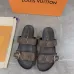 1Louis Vuitton Brown Monogram Canvas Bom Dia Flat Slides #A50539
