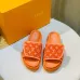 18Louis Vuitton MONOGRAM Unisex Sandals Green/Blue/Orange/Black #A22415
