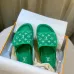 22Louis Vuitton MONOGRAM Unisex Sandals Green/Blue/Orange/Black #A22415