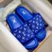 7Louis Vuitton MONOGRAM Unisex Sandals Green/Blue/Orange/Black #A22415