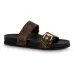 3Louis Vuitton Sandals Unisex Monogram Open Toe Casual Style #A27665