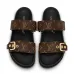 1Louis Vuitton Sandals Unisex Monogram Open Toe Casual Style #A27665