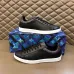 162020 Men's Louis Vuitton Shoes Luxembourg low-top sneaker Black / White #99116658