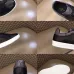 112020 Men's Louis Vuitton Shoes Luxembourg low-top sneaker Black / White #99116658