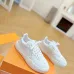 3Louis Vuitton Shoes for Men's Louis Vuitton Sneakers Black/White/Pink/Blue #A47916