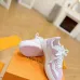 24Louis Vuitton Shoes for Men's Louis Vuitton Sneakers Black/White/Pink/Blue #A47916
