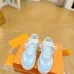 32Louis Vuitton Shoes for Men's Louis Vuitton Sneakers Black/White/Pink/Blue #A47916