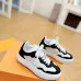 36Louis Vuitton Shoes for Men's Louis Vuitton Sneakers Black/White/Pink/Blue #A47916
