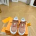 8Louis Vuitton Shoes for Men's Louis Vuitton Sneakers Black/White/Pink/Blue #A47916
