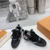 6Louis Vuitton Skate Sneakers Black #A31057