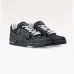 1Louis Vuitton Trainer Sneakers Black #A52657
