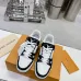 3Louis Vuitton Trainer White black Louis Vuitton Monogram Sneakers  #A34893