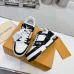 4Louis Vuitton Trainer White black Louis Vuitton Monogram Sneakers  #A34893