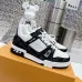 1Louis Vuitton Trainer White black Louis Vuitton Monogram Sneakers  #A34893