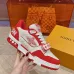 1Louis Vuitton Unisex Sneakers Red/White #A27251